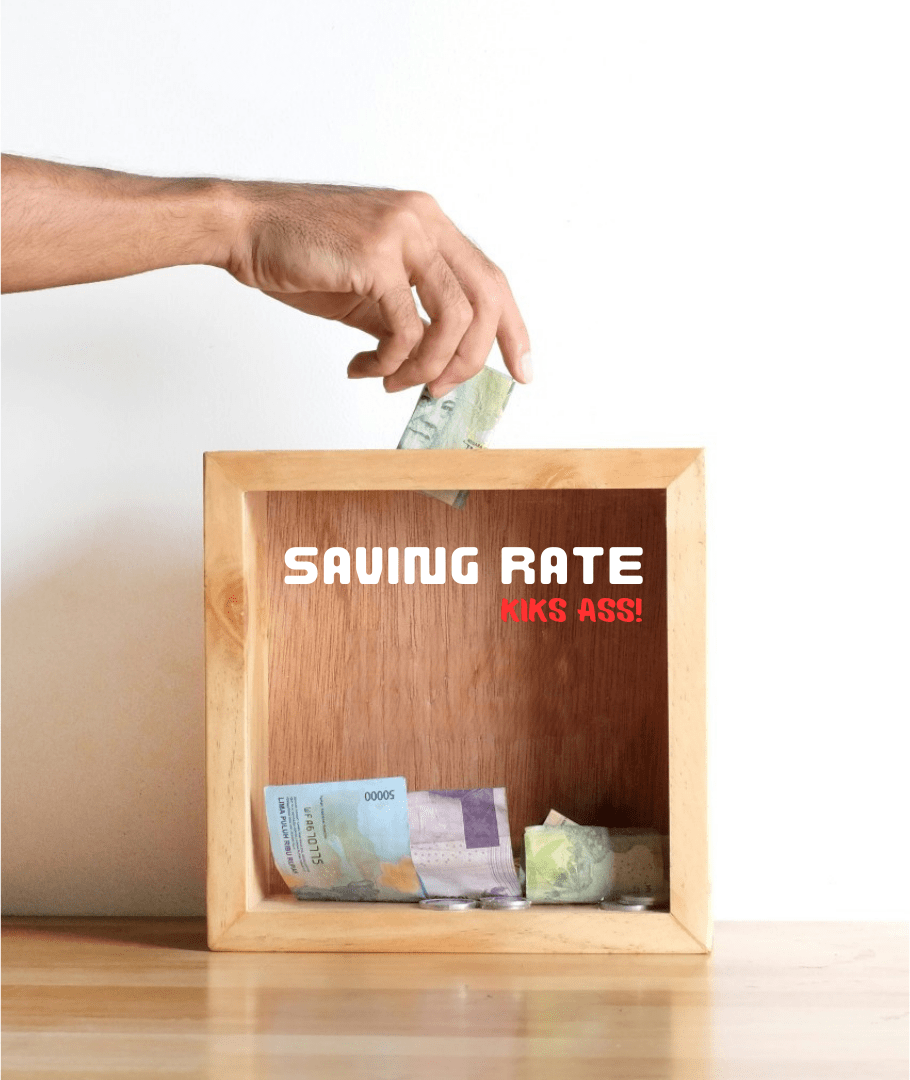 Saving rate is the most important metric you can track about your finances