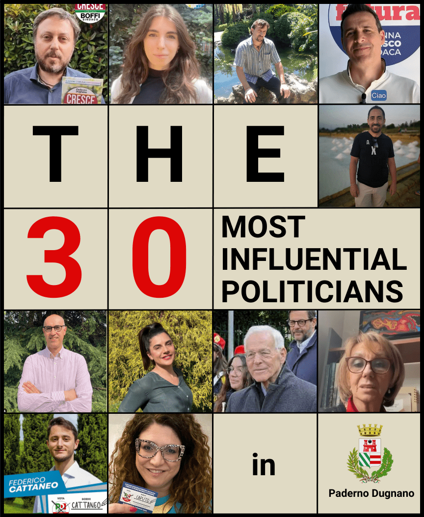 I 30 politici più influenti di Paderno Dugnano