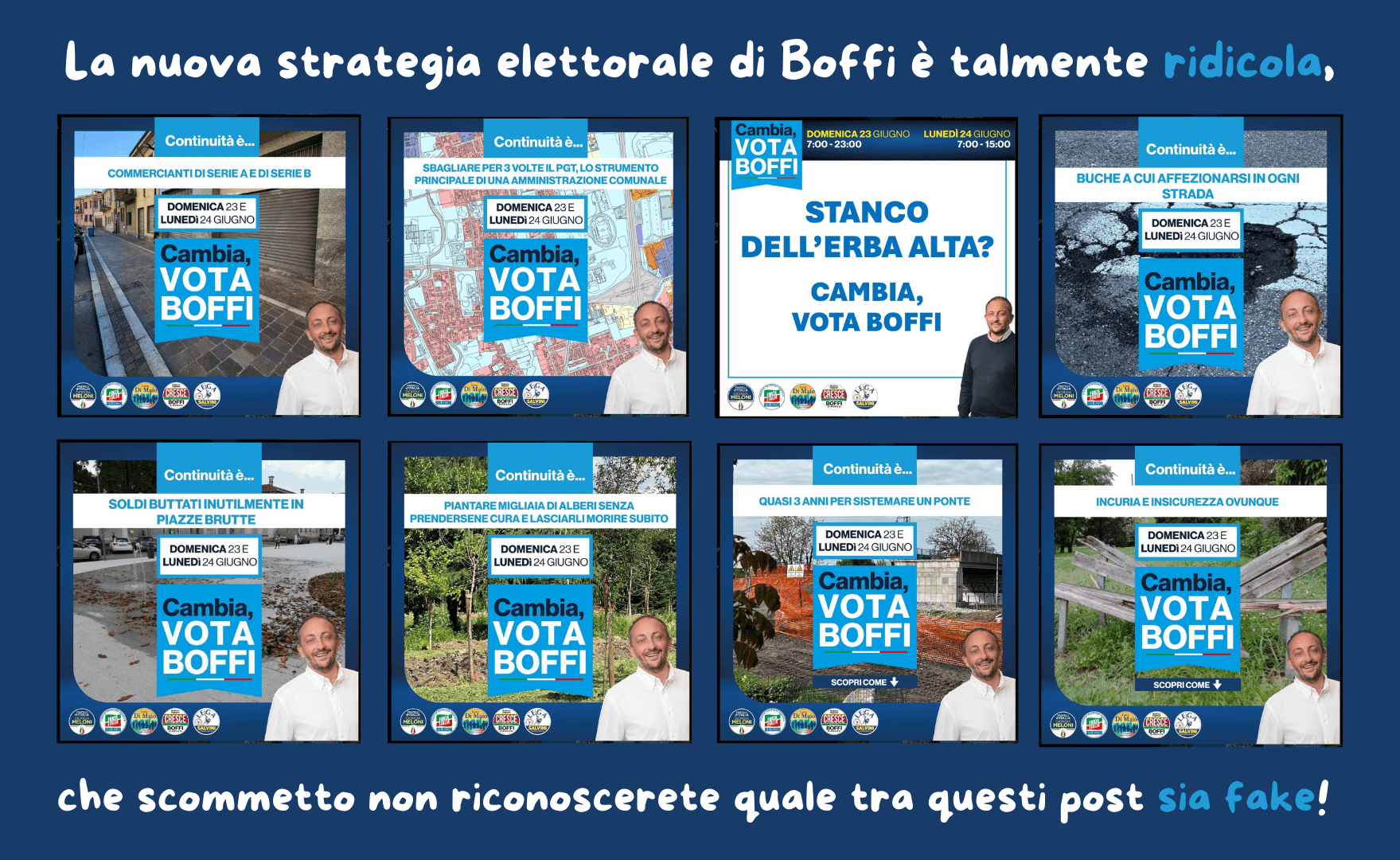 Corsa al ballottaggio: le scelte strategiche di Boffi e Varisco